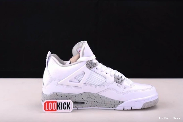1st Kicks Shoes Oreo 4 White Retro Jordan CT8527-100 (2021) 0805